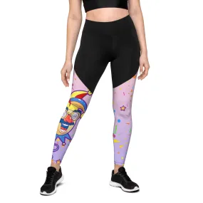 April Fool's Day Compression Leggings