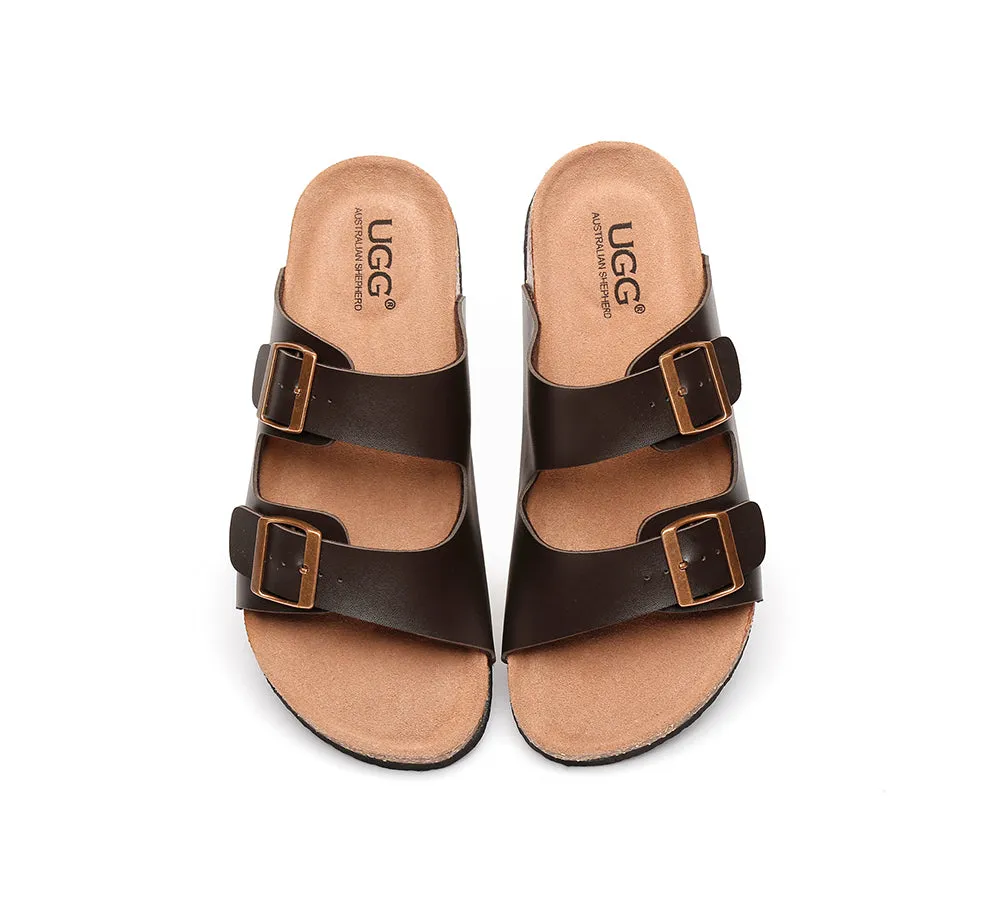 AUSTRALIAN SHEPHERD® UGG Adjustable Strap Summer Beach Sandal Slides Mick