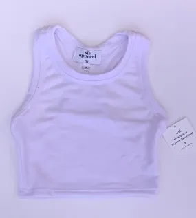 Basic Racerback Crop Tank