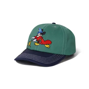 Butter Goods x Disney Fantasia Sorcerer 6 Panel Cap - Sage / Navy