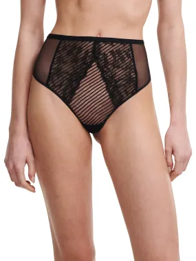 Chantelle X - Txture - High-Waisted Thong - NEW