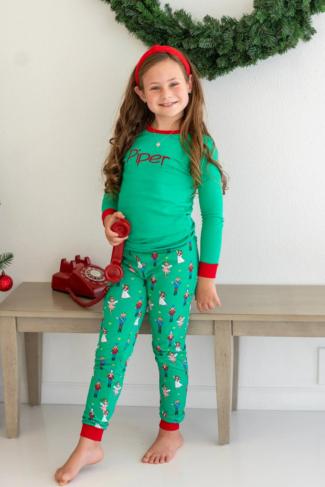 Christmas Jammies Pajamas Nutcracker 2 pc set KIDS and ADULTS