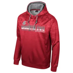 Colosseum Men's Crimson Washington State Cougars Hoodie