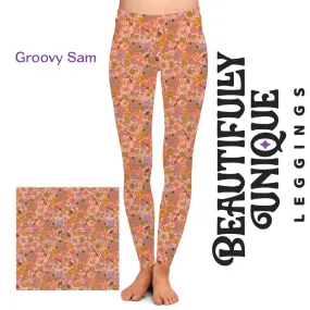 Groovy Sam (Semi-Exclusive) - High-quality Handcrafted Vibrant Leggings