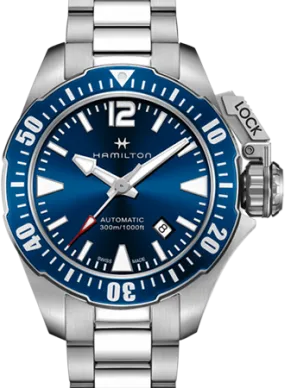 Khaki Navy Frogman Blue - Bracelet Ref. H77705145