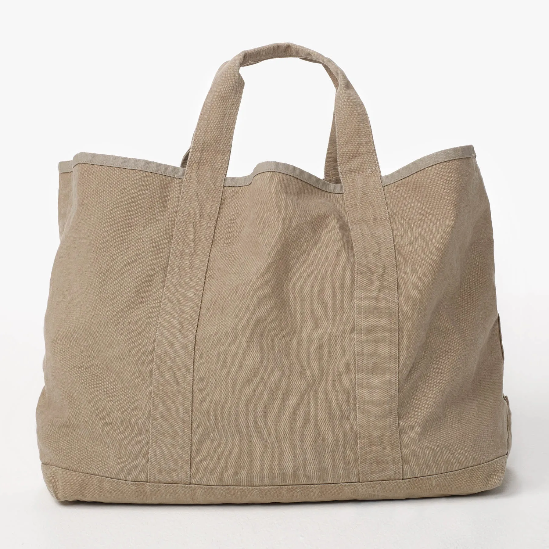 Large Canvas Tote - Khaki