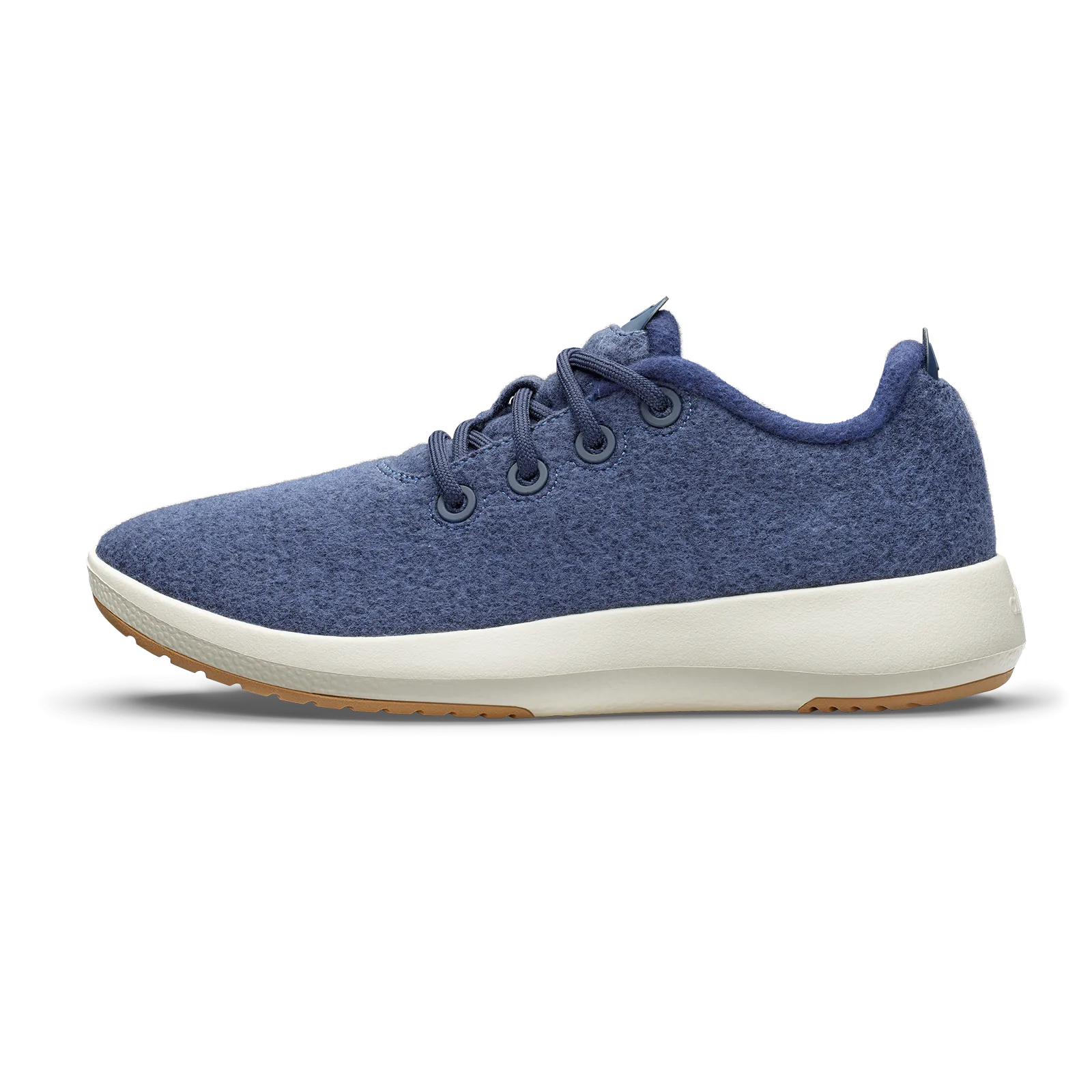 Men's Wool Runner Mizzles - Hazy Indigo (Natural White Sole)