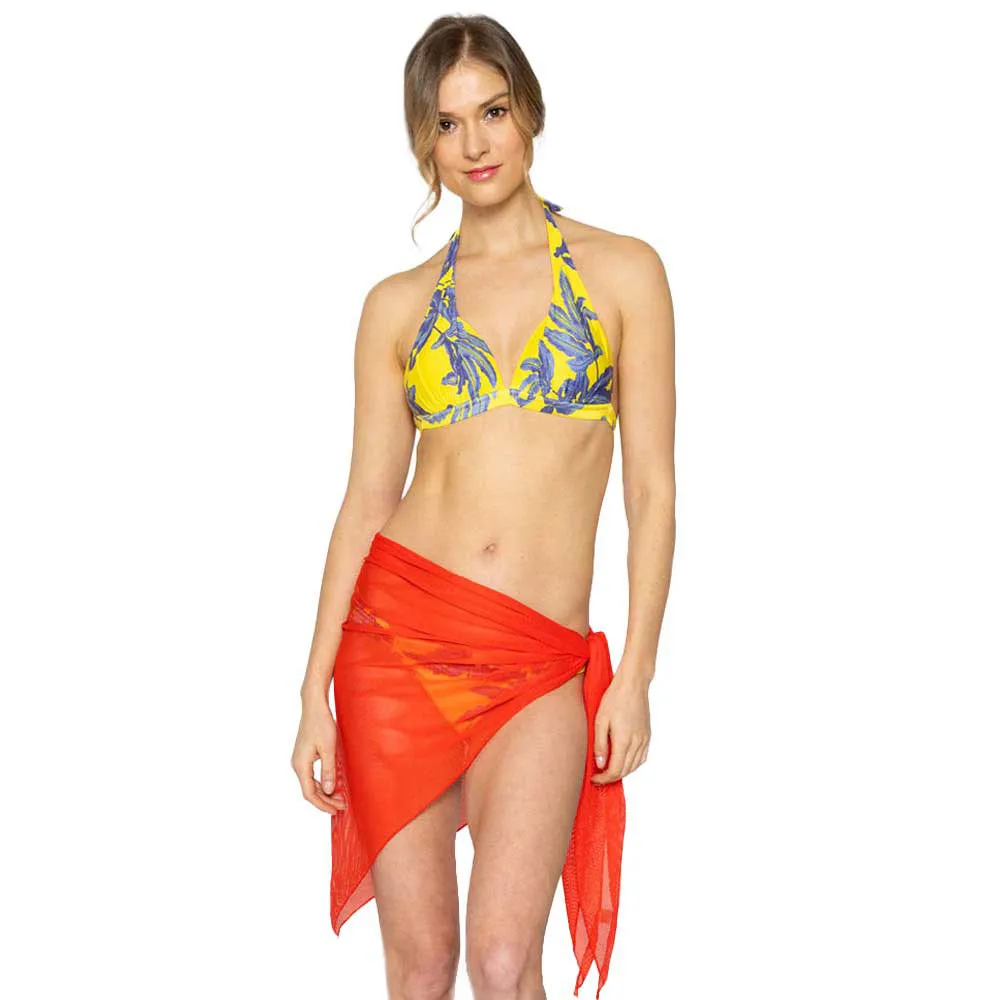 Mesh Net Triangular Sarong Scarf