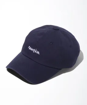 Nautica 6 Panel Cap “Hand Lettering” Navy