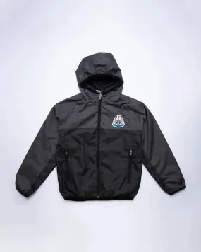 Newcastle United Kids' Charcoal Terrace Two Tone Shower Jacket