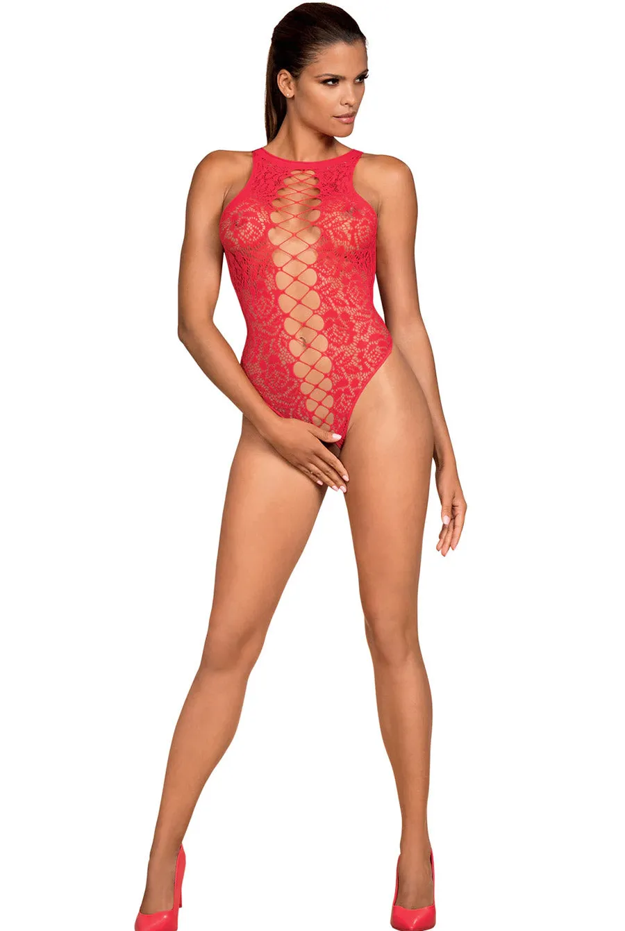 Red Love Teddy Lingerie