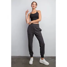 Rib Brush Joggers