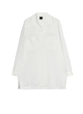 SUIT POPLIN G-CDH OPEN COLLAR